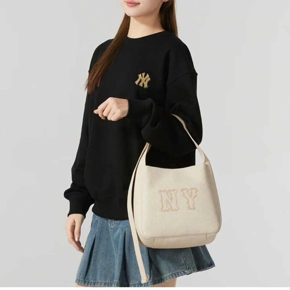 MLB Denim Coopers Logo Shoulder Bag